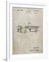 PP506-Sandstone Firetruck 1940 Patent Poster-Cole Borders-Framed Giclee Print