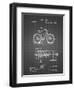 PP51-Black Grid Bicycle Gearing 1894 Patent Poster-Cole Borders-Framed Giclee Print