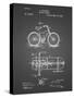 PP51-Black Grid Bicycle Gearing 1894 Patent Poster-Cole Borders-Stretched Canvas