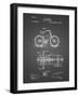 PP51-Black Grid Bicycle Gearing 1894 Patent Poster-Cole Borders-Framed Giclee Print