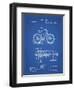 PP51-Blueprint Bicycle Gearing 1894 Patent Poster-Cole Borders-Framed Giclee Print