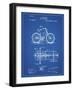 PP51-Blueprint Bicycle Gearing 1894 Patent Poster-Cole Borders-Framed Giclee Print