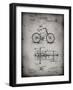 PP51-Faded Grey Bicycle Gearing 1894 Patent Poster-Cole Borders-Framed Giclee Print