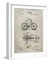 PP51-Sandstone Bicycle Gearing 1894 Patent Poster-Cole Borders-Framed Giclee Print