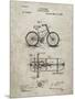 PP51-Sandstone Bicycle Gearing 1894 Patent Poster-Cole Borders-Mounted Premium Giclee Print