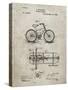 PP51-Sandstone Bicycle Gearing 1894 Patent Poster-Cole Borders-Stretched Canvas