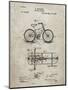 PP51-Sandstone Bicycle Gearing 1894 Patent Poster-Cole Borders-Mounted Giclee Print