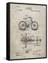 PP51-Sandstone Bicycle Gearing 1894 Patent Poster-Cole Borders-Framed Stretched Canvas