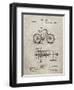 PP51-Sandstone Bicycle Gearing 1894 Patent Poster-Cole Borders-Framed Premium Giclee Print