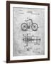 PP51-Slate Bicycle Gearing 1894 Patent Poster-Cole Borders-Framed Giclee Print