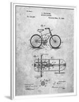 PP51-Slate Bicycle Gearing 1894 Patent Poster-Cole Borders-Framed Premium Giclee Print