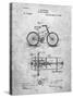 PP51-Slate Bicycle Gearing 1894 Patent Poster-Cole Borders-Stretched Canvas