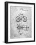 PP51-Slate Bicycle Gearing 1894 Patent Poster-Cole Borders-Framed Giclee Print