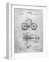 PP51-Slate Bicycle Gearing 1894 Patent Poster-Cole Borders-Framed Giclee Print