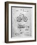 PP51-Slate Bicycle Gearing 1894 Patent Poster-Cole Borders-Framed Premium Giclee Print