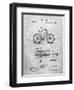 PP51-Slate Bicycle Gearing 1894 Patent Poster-Cole Borders-Framed Premium Giclee Print