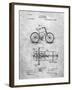 PP51-Slate Bicycle Gearing 1894 Patent Poster-Cole Borders-Framed Giclee Print