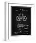 PP51-Vintage Black Bicycle Gearing 1894 Patent Poster-Cole Borders-Framed Giclee Print