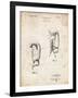 PP517-Vintage Parchment Boxing Glove 1925 Patent Poster-Cole Borders-Framed Giclee Print