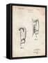 PP517-Vintage Parchment Boxing Glove 1925 Patent Poster-Cole Borders-Framed Stretched Canvas