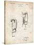 PP517-Vintage Parchment Boxing Glove 1925 Patent Poster-Cole Borders-Stretched Canvas