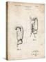 PP517-Vintage Parchment Boxing Glove 1925 Patent Poster-Cole Borders-Stretched Canvas