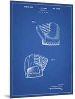 PP538-Blueprint A.J. Turner Baseball Mitt Patent Poster-Cole Borders-Mounted Premium Giclee Print