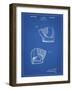 PP538-Blueprint A.J. Turner Baseball Mitt Patent Poster-Cole Borders-Framed Giclee Print