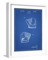 PP538-Blueprint A.J. Turner Baseball Mitt Patent Poster-Cole Borders-Framed Giclee Print