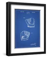 PP538-Blueprint A.J. Turner Baseball Mitt Patent Poster-Cole Borders-Framed Giclee Print