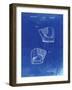 PP538-Faded Blueprint A.J. Turner Baseball Mitt Patent Poster-Cole Borders-Framed Giclee Print