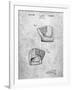 PP538-Slate A.J. Turner Baseball Mitt Patent Poster-Cole Borders-Framed Giclee Print