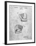 PP538-Slate A.J. Turner Baseball Mitt Patent Poster-Cole Borders-Framed Giclee Print