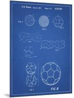 PP54-Blueprint Soccer Ball 1985 Patent Poster-Cole Borders-Mounted Premium Giclee Print