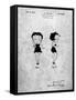 PP547-Slate Betty Boop Patent Poster-Cole Borders-Framed Stretched Canvas
