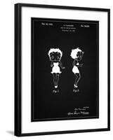 PP547-Vintage Black Betty Boop Patent Poster-Cole Borders-Framed Giclee Print