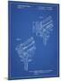 PP548-Blueprint Stage Lighting Patent Poster-Cole Borders-Mounted Giclee Print