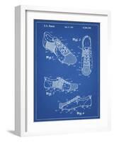 PP55-Blueprint Soccer Cleats Poster-Cole Borders-Framed Giclee Print