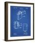 PP553-Blueprint Zippo Lighter Patent Poster-Cole Borders-Framed Giclee Print