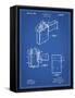 PP553-Blueprint Zippo Lighter Patent Poster-Cole Borders-Framed Stretched Canvas