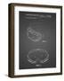 PP554-Black Grid Ski Goggles Patent Poster-Cole Borders-Framed Giclee Print