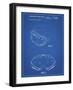 PP554-Blueprint Ski Goggles Patent Poster-Cole Borders-Framed Giclee Print