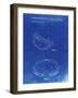 PP554-Faded Blueprint Ski Goggles Patent Poster-Cole Borders-Framed Giclee Print