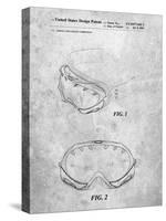 PP554-Slate Ski Goggles Patent Poster-Cole Borders-Stretched Canvas