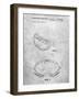PP554-Slate Ski Goggles Patent Poster-Cole Borders-Framed Giclee Print
