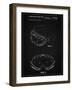 PP554-Vintage Black Ski Goggles Patent Poster-Cole Borders-Framed Giclee Print