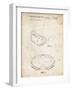 PP554-Vintage Parchment Ski Goggles Patent Poster-Cole Borders-Framed Giclee Print