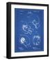 PP58-Blueprint Vintage Boxing Glove 1898 Patent Poster-Cole Borders-Framed Giclee Print