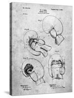 PP58-Slate Vintage Boxing Glove 1898 Patent Poster-Cole Borders-Stretched Canvas