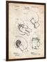 PP58-Vintage Parchment Vintage Boxing Glove 1898 Patent Poster-Cole Borders-Framed Giclee Print